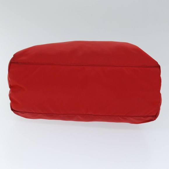 PRADA Hand Bag Nylon Red Auth ar11857 - Picture 5 of 16